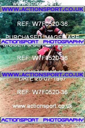 Photo: W7F0520-36 ActionSport Photography 26/07/1997 Corsham SSC Masters of Motocross _6_Adults #6