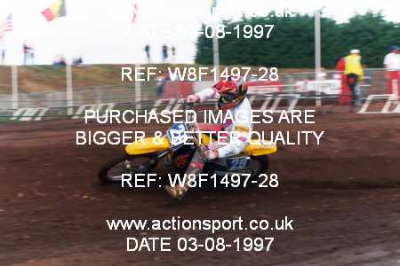 Photo: W8F1497-28 ActionSport Photography 3,4/08/1997 ACU BYMX Cambridge Junior SC Cat Finning Youth International - Mildenhall  _2_100s #29