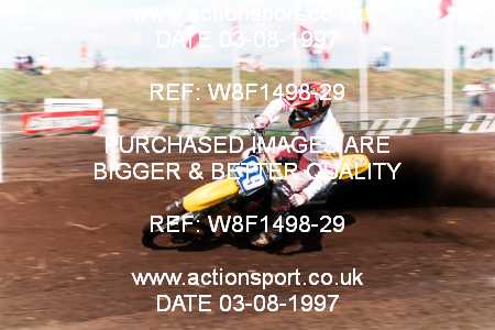 Photo: W8F1498-29 ActionSport Photography 3,4/08/1997 ACU BYMX Cambridge Junior SC Cat Finning Youth International - Mildenhall  _2_100s #29