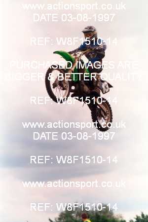 Photo: W8F1510-14 ActionSport Photography 3,4/08/1997 ACU BYMX Cambridge Junior SC Cat Finning Youth International - Mildenhall  _1_125s #13