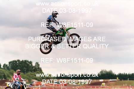 Photo: W8F1511-09 ActionSport Photography 3,4/08/1997 ACU BYMX Cambridge Junior SC Cat Finning Youth International - Mildenhall  _1_125s #13