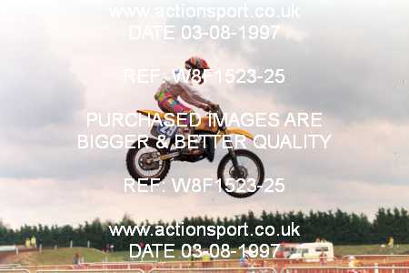 Photo: W8F1523-25 ActionSport Photography 3,4/08/1997 ACU BYMX Cambridge Junior SC Cat Finning Youth International - Mildenhall  _2_100s #29