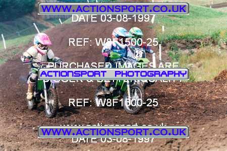 Photo: W8F1500-25 ActionSport Photography 3,4/08/1997 ACU BYMX Cambridge Junior SC Cat Finning Youth International - Mildenhall  _4_60s #29