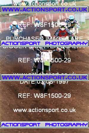 Photo: W8F1500-29 ActionSport Photography 3,4/08/1997 ACU BYMX Cambridge Junior SC Cat Finning Youth International - Mildenhall  _4_60s #15