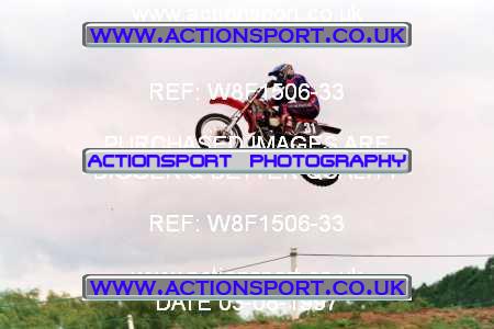 Photo: W8F1506-33 ActionSport Photography 3,4/08/1997 ACU BYMX Cambridge Junior SC Cat Finning Youth International - Mildenhall  _1_125s #31