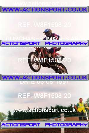 Photo: W8F1508-20 ActionSport Photography 3,4/08/1997 ACU BYMX Cambridge Junior SC Cat Finning Youth International - Mildenhall  _1_125s #31