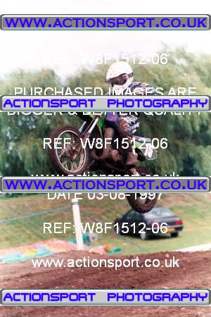 Photo: W8F1512-06 ActionSport Photography 3,4/08/1997 ACU BYMX Cambridge Junior SC Cat Finning Youth International - Mildenhall  _4_60s #15