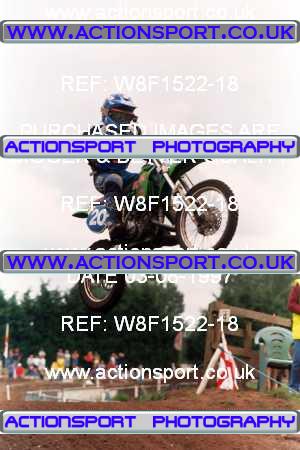 Photo: W8F1522-18 ActionSport Photography 3,4/08/1997 ACU BYMX Cambridge Junior SC Cat Finning Youth International - Mildenhall  _2_100s #20