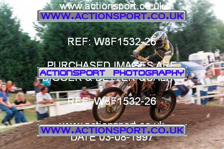 Photo: W8F1532-26 ActionSport Photography 3,4/08/1997 ACU BYMX Cambridge Junior SC Cat Finning Youth International - Mildenhall  _1_125s #21