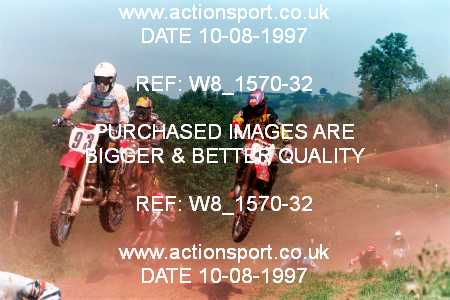Photo: W8_1570-32 ActionSport Photography 10/08/1997 AMCA Raglan MXC [125 250 750cc Championships] - The Hendre  _3_250Chamionship #4