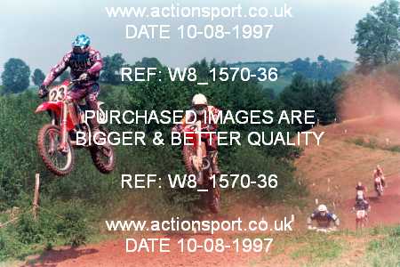 Photo: W8_1570-36 ActionSport Photography 10/08/1997 AMCA Raglan MXC [125 250 750cc Championships] - The Hendre  _3_250Chamionship #2
