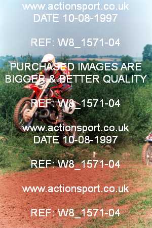 Photo: W8_1571-04 ActionSport Photography 10/08/1997 AMCA Raglan MXC [125 250 750cc Championships] - The Hendre  _3_250Chamionship #2