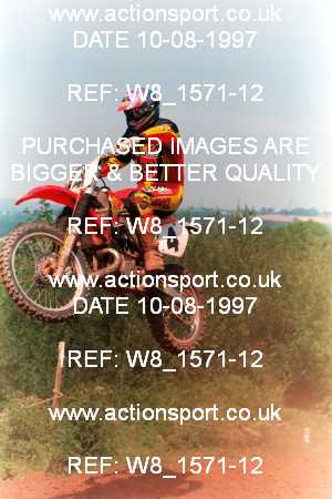 Photo: W8_1571-12 ActionSport Photography 10/08/1997 AMCA Raglan MXC [125 250 750cc Championships] - The Hendre  _3_250Chamionship #4