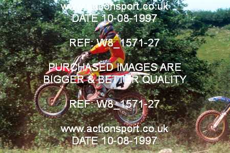 Photo: W8_1571-27 ActionSport Photography 10/08/1997 AMCA Raglan MXC [125 250 750cc Championships] - The Hendre  _3_250Chamionship #4