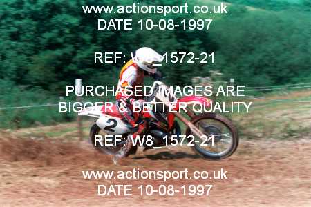Photo: W8_1572-21 ActionSport Photography 10/08/1997 AMCA Raglan MXC [125 250 750cc Championships] - The Hendre  _3_250Chamionship #2