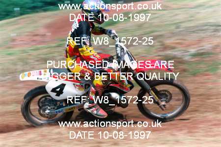 Photo: W8_1572-25 ActionSport Photography 10/08/1997 AMCA Raglan MXC [125 250 750cc Championships] - The Hendre  _3_250Chamionship #4