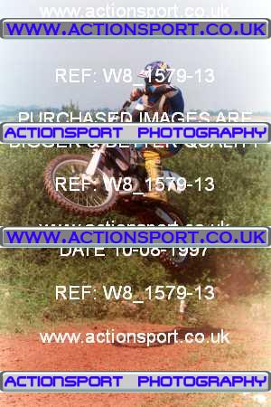 Photo: W8_1579-13 ActionSport Photography 10/08/1997 AMCA Raglan MXC [125 250 750cc Championships] - The Hendre  _6_Experts #1