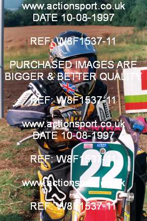 Photo: W8F1537-11 ActionSport Photography 10/08/1997 BSMA Finals - Maisemore  _3_100s #22