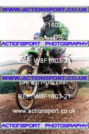 Photo: W8F1603-21 ActionSport Photography 17/08/1997 AMCA Moseley MXC - Brownhills  _3_250-750Juniors #2