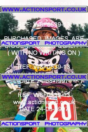 Photo: W8F0539-13 ActionSport Photography 25/08/1997 YMSA Poole & Parkstone MC 2 Day _3_80s #20