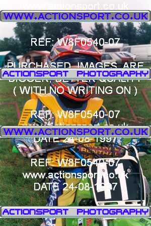 Photo: W8F0540-07 ActionSport Photography 25/08/1997 YMSA Poole & Parkstone MC 2 Day _4_60s #41