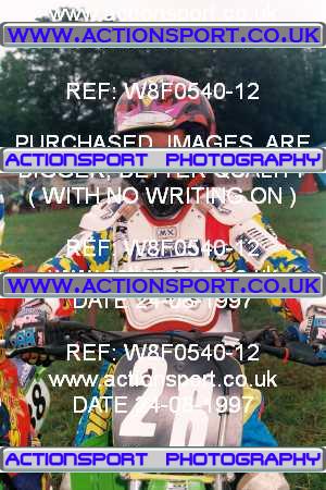 Photo: W8F0540-12 ActionSport Photography 25/08/1997 YMSA Poole & Parkstone MC 2 Day _4_60s #26