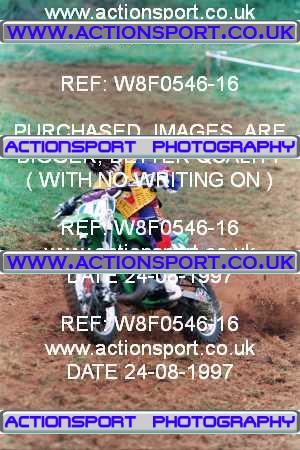 Photo: W8F0546-16 ActionSport Photography 25/08/1997 YMSA Poole & Parkstone MC 2 Day _2_100s #44