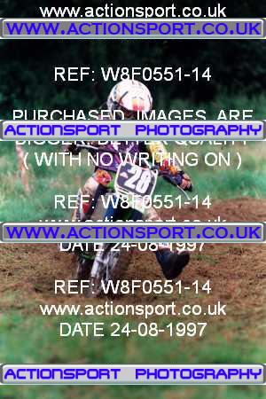 Photo: W8F0551-14 ActionSport Photography 25/08/1997 YMSA Poole & Parkstone MC 2 Day _4_60s #28