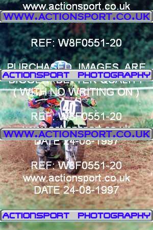 Photo: W8F0551-20 ActionSport Photography 25/08/1997 YMSA Poole & Parkstone MC 2 Day _4_60s #40