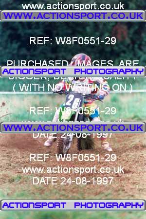 Photo: W8F0551-29 ActionSport Photography 25/08/1997 YMSA Poole & Parkstone MC 2 Day _4_60s #26