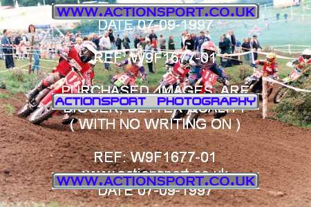 Photo: W9F1677-01 ActionSport Photography 07/09/1997 BSMA National Cotswold Youth MC - Church Lench _2_80s #13