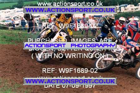 Photo: W9F1689-02 ActionSport Photography 07/09/1997 BSMA National Cotswold Youth MC - Church Lench _5_AMX #23