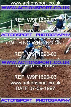 Photo: W9F1690-03 ActionSport Photography 07/09/1997 BSMA National Cotswold Youth MC - Church Lench _5_AMX #23