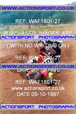Photo: WAF1801-27 ActionSport Photography 05/10/1997 AMCA Ollerton MXC [250 Qualifiers] - Bevercotes _3_250Qualifiers #92