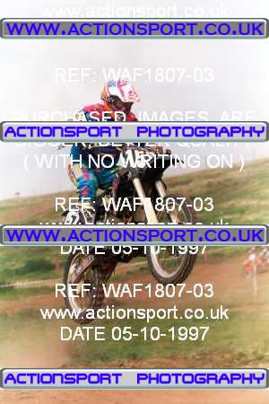Photo: WAF1807-03 ActionSport Photography 05/10/1997 AMCA Ollerton MXC [250 Qualifiers] - Bevercotes _5_TrentValleyChampionship #157