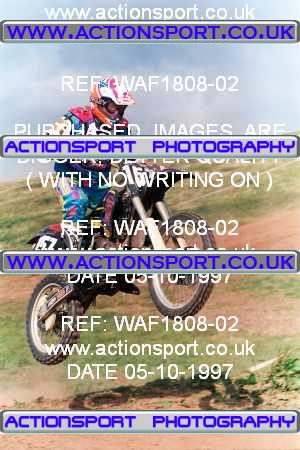 Photo: WAF1808-02 ActionSport Photography 05/10/1997 AMCA Ollerton MXC [250 Qualifiers] - Bevercotes _5_TrentValleyChampionship #157
