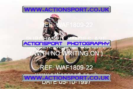 Photo: WAF1809-22 ActionSport Photography 05/10/1997 AMCA Ollerton MXC [250 Qualifiers] - Bevercotes _6_250-750Juniors #169