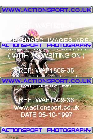 Photo: WAF1809-36 ActionSport Photography 05/10/1997 AMCA Ollerton MXC [250 Qualifiers] - Bevercotes _6_250-750Juniors #169