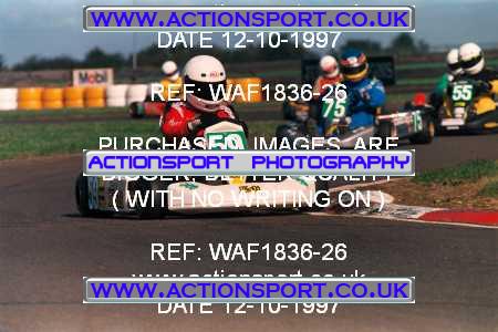 Photo: WAF1836-26 ActionSport Photography 12/10/1997 Hunts Kart Club - Kimbolton _7_100C #59