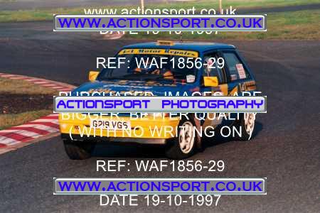 Photo: WAF1856-29 ActionSport Photography 19/10/1997 High Moor Motor Club Stages Rally - Three Sisters, Wigan _1_AllCompetitors #13