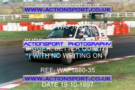 Photo: WAF1860-35 ActionSport Photography 19/10/1997 High Moor Motor Club Stages Rally - Three Sisters, Wigan _1_AllCompetitors #6