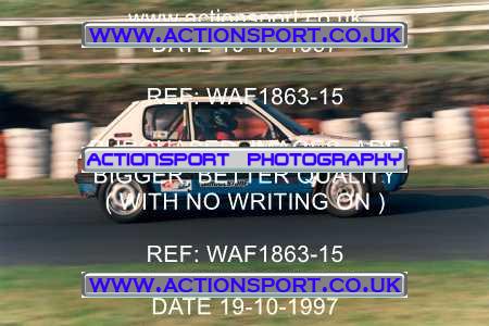 Photo: WAF1863-15 ActionSport Photography 19/10/1997 High Moor Motor Club Stages Rally - Three Sisters, Wigan _1_AllCompetitors #6