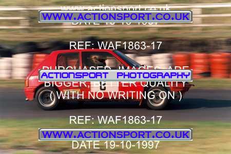 Photo: WAF1863-17 ActionSport Photography 19/10/1997 High Moor Motor Club Stages Rally - Three Sisters, Wigan _1_AllCompetitors #8