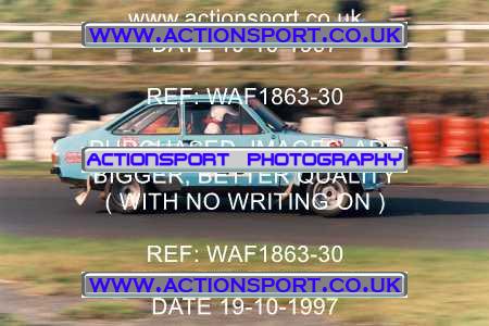 Photo: WAF1863-30 ActionSport Photography 19/10/1997 High Moor Motor Club Stages Rally - Three Sisters, Wigan _1_AllCompetitors #25