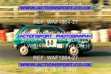 Photo: WAF1864-27 ActionSport Photography 19/10/1997 High Moor Motor Club Stages Rally - Three Sisters, Wigan _1_AllCompetitors #50