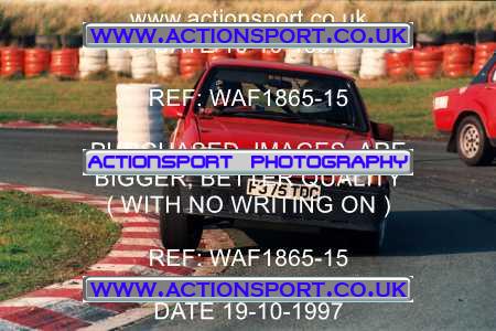 Photo: WAF1865-15 ActionSport Photography 19/10/1997 High Moor Motor Club Stages Rally - Three Sisters, Wigan _1_AllCompetitors #18
