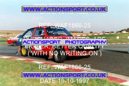 Photo: WAF1866-25 ActionSport Photography 19/10/1997 High Moor Motor Club Stages Rally - Three Sisters, Wigan _1_AllCompetitors #17