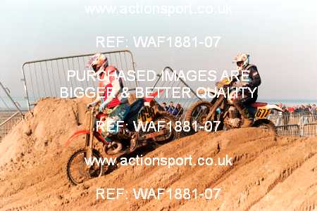 Photo: WAF1881-07 ActionSport Photography 25,26/10/1997 Weston Beach Race  _1_Saturday #698