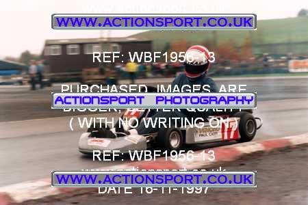 Photo: WBF1956-13 ActionSport Photography 16/11/1997 Shenington Kart Club _2_SeniorTKM #17