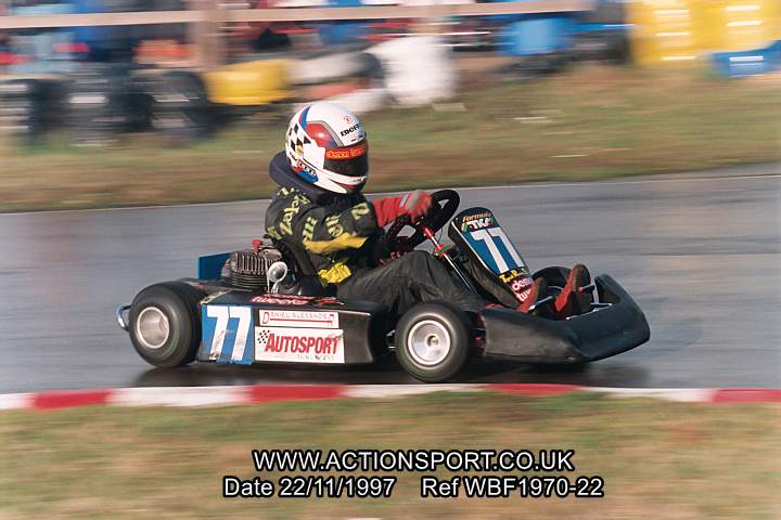 Sample image from 22/11/1997 Camberley Kart Club - Blackbushe